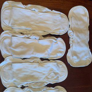 5 Grovia Organic Cotton Soaker Pads